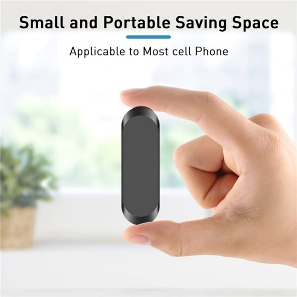Magnetic Mini Single-row Adhesive Dashboard Mobile Bracket With Strong Magnetic Car Phone Holder On Hot Sale - Image 6