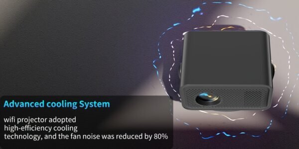 ZRZTM 4K 2025Portable Projector, Home Theater, Mini Projector with External Steering Console, Native 1080P Full HD, Android 11 and WiFi Support, Compatible with TV Stick/USB/Tablet/Windows - Image 14