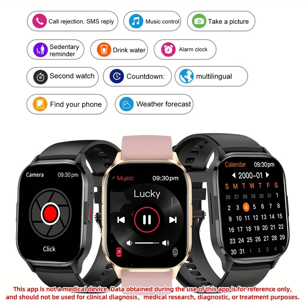 SENBONO AMOLED Smart Watch For Men, Wireless Call And Answer Call, Alway On Display HD AMOLED Screen, Multiple Sports Modes, Step, Distance, Calories Smart Watch - Image 3