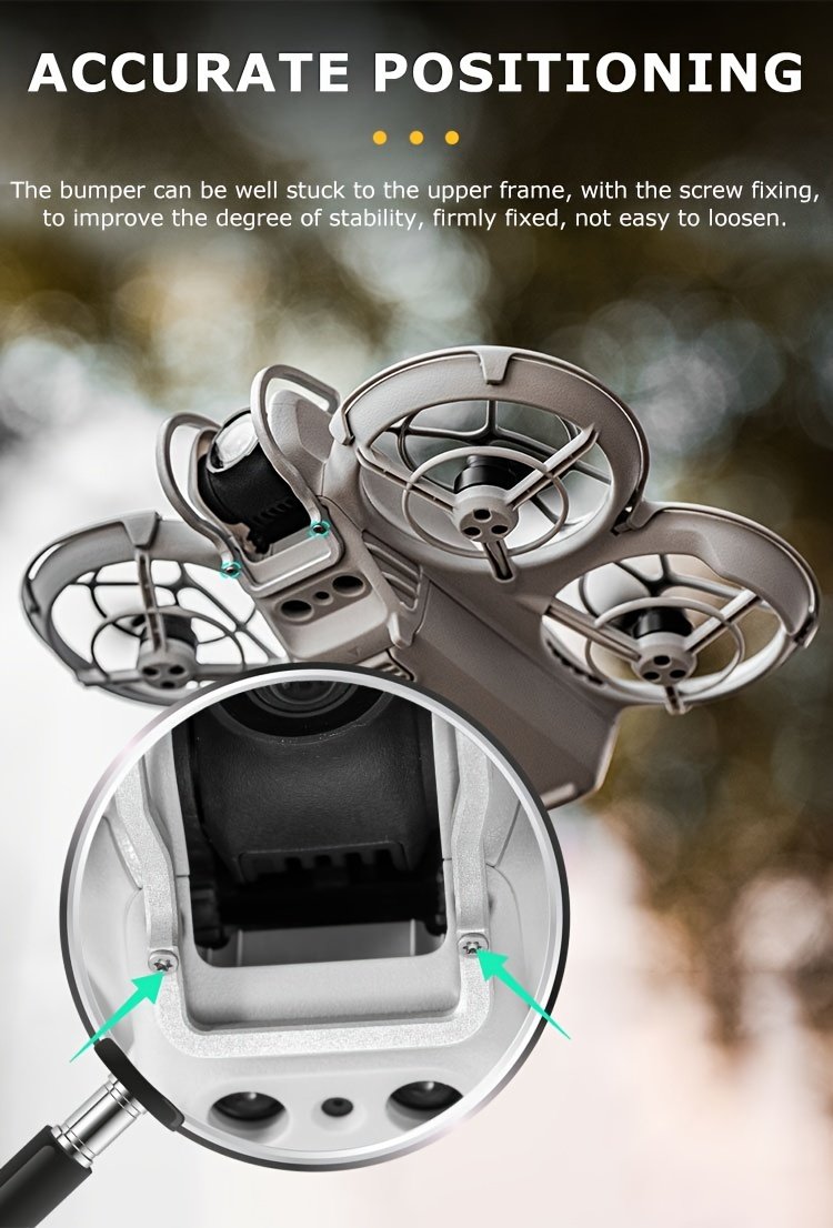 STARTRC Is Suitable For DJI NEO Drone Gimbal Collision Protection Golden Protective Bar Lightweight Accessories. - Image 14