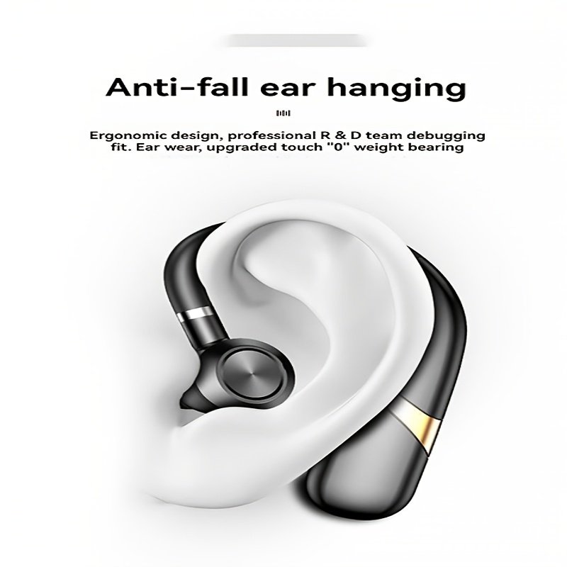 Wireless Headphones with Microphone, Office Wireless Headphones, Truck Driver Headphones, with ENC Noise Reduction, Business Wireless Headphones, Button Answer/End, Sports Running Headphones, Work Music Headphones, Car Wireless Headphones - Image 4