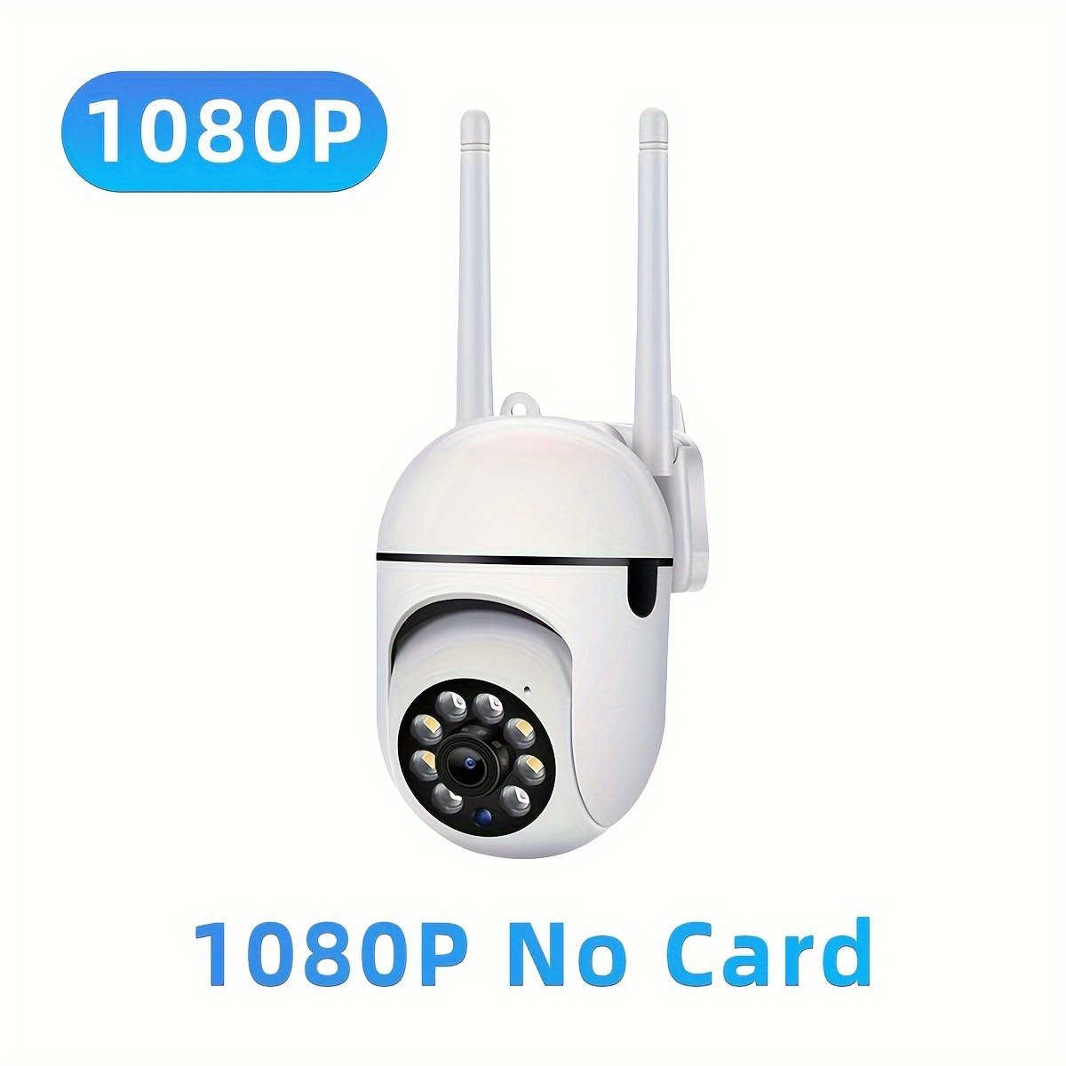 1pc High-definition 1080P Wireless Wifi Security Camera PTZ IP 355-degree 2.4G System Two-way Audio Motion Detection and Visual Active Defense Alarm Notification Push Pet Youngsters Monitor Supports Up to 256G TF/SD Card Intercom Home Security Camera, Rem - Image 5