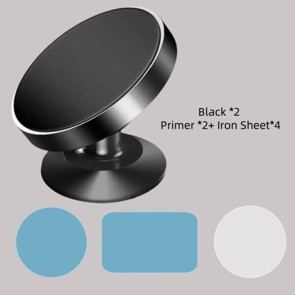 Universal Aluminum Alloy Car Phone Holder, 360 Degree Rotation, Strong Magnetic Mount, Durable Auto Dashboard Accessory - Image 15
