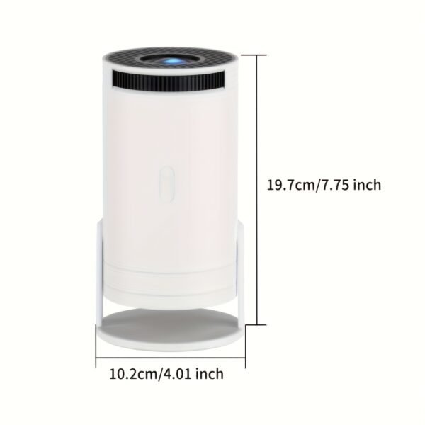 XYA-UHD Portable Mini Projector with WiFi & Wireless - Android 12, 270° Rotation, HD 1080P, Cute Bunny Design, Smartphone/Tablet Compatible, Ideal for Home Theater & Presentations - Image 6