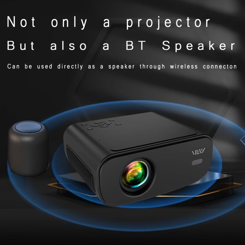 VEXY 1080P Full HD Projector with WiFi 6 and Wireless Two-way, 500ANSI Lumens, Support 4K Decoding, Movie Video Home Theater Projector, Maximum 7.62 meter Display, Electric Focus, Compatible with iOS/Android/TV Stick/HDTV/USB/Laptop/Desktop/Smartphone - Image 9