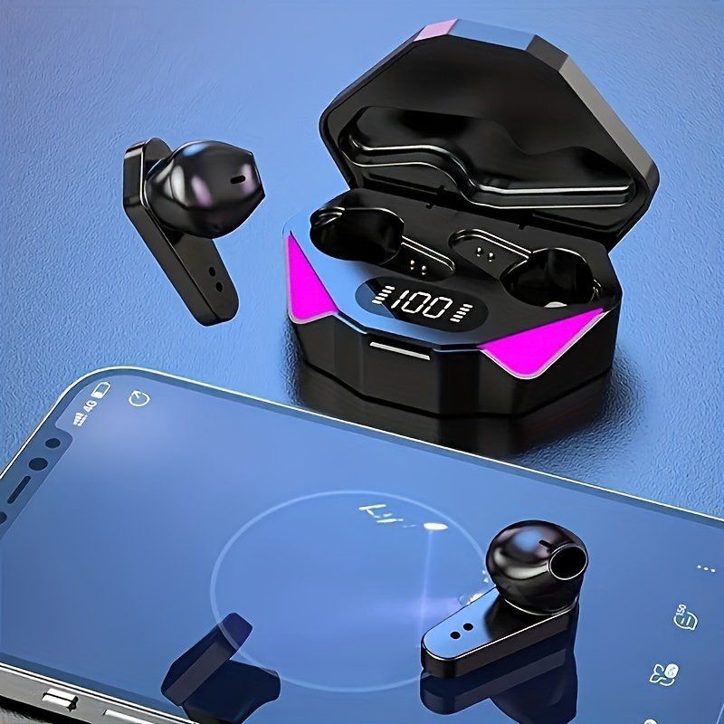 2024 Latest Touch Control Wireless Earbuds with LED Display - In-Ear TWS Headphones for Sports, Music & Gaming, Compatible with iOS/Android - Image 3