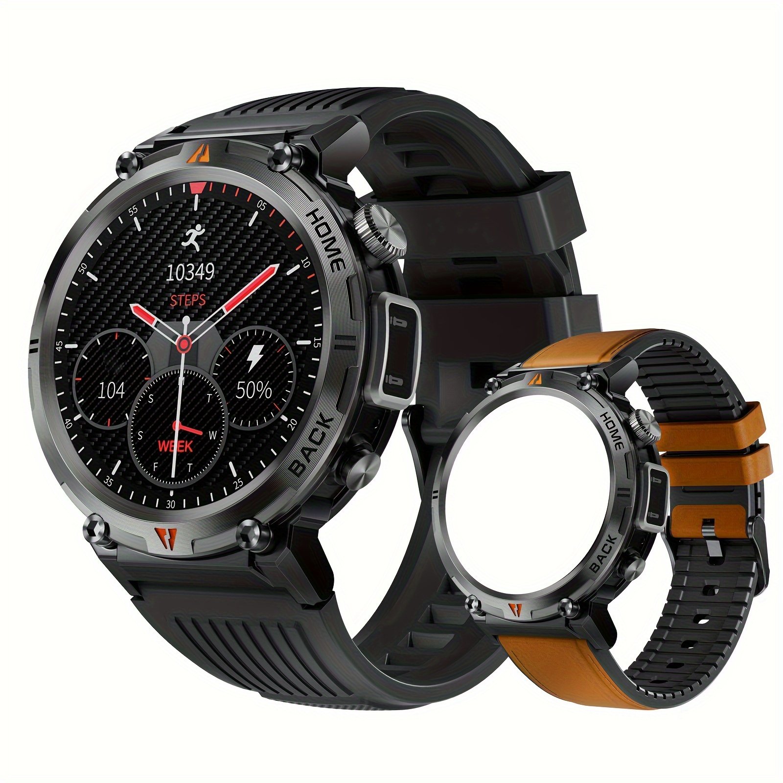 JELLOO Sports Smart Watch With LED Lighting For Men, With Wireless Call Making Function(Answer/Make Calls), 3.68cm HD Smart Watch Smartwatch For Android & IPhone Phone - Image 13
