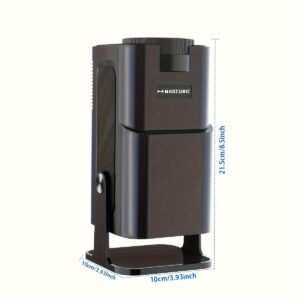 1pc Magcubic 4K Android 11 Projector, 1080P Full HD LCD, 3D Ready, 3000+ Lumens, Table Mount, Dual WiFi 6, Wireless 5.0, 110V/220V, European Plug, No Battery - Home Cinema Portable Projection System