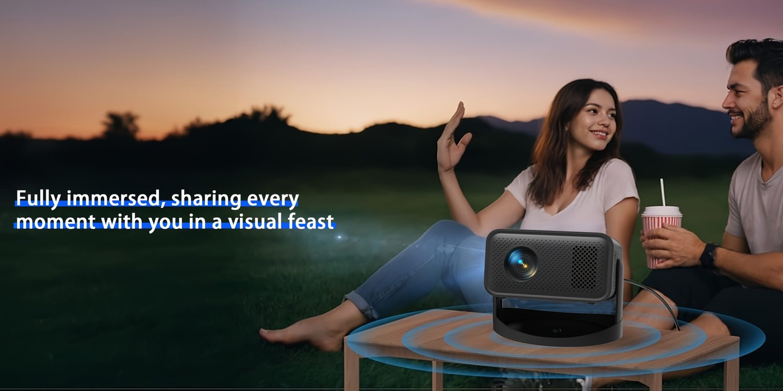 4K Home Theater Projector with Dual WiFi, WiFi6, 200ANSI, HD 1280x720P, Wireless 5.0, Auto Correction, Mali-G312 GPU, Allwinner H713 Processor - Ideal for Movie Nights and Gaming - Image 15