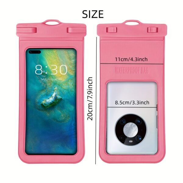 Waterproof Mobile Phone Bag, Double-layer Floating Leakproof Dry Storage Bag For 18.29 Cm Mobile Phone - Image 10
