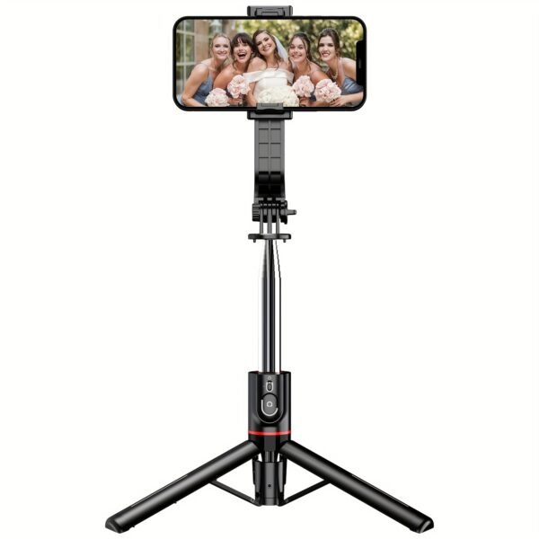 SelfieShow Portable 44-inch Selfie Stick with Wireless Remote, Extendable Smartphone Tripod Stand, 360-Degree Rotation, Compatible with iPhone 13/12/11 Pro/Xs Max/Xr/X/8/7/6 Plus, Android Samsung Phones, Ideal for Christmas, Halloween, Birthday Gifts, Pho - Image 7