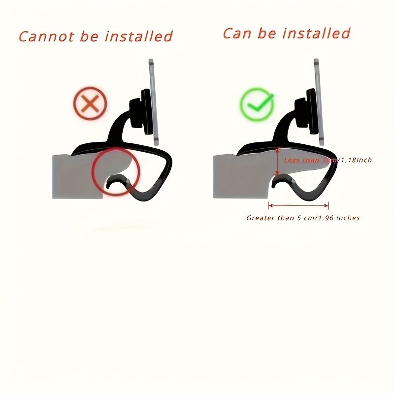 Support 360-Degree Rotation Universal Automobile Phone Holder, Anti-Slip Instrument Plate Holder, Suitable for iPhone, Samsung, Xiaomi, Oppo, Vivo, OnePlus, Using Durable ABS Material, Easy Installation, No Battery - Image 5