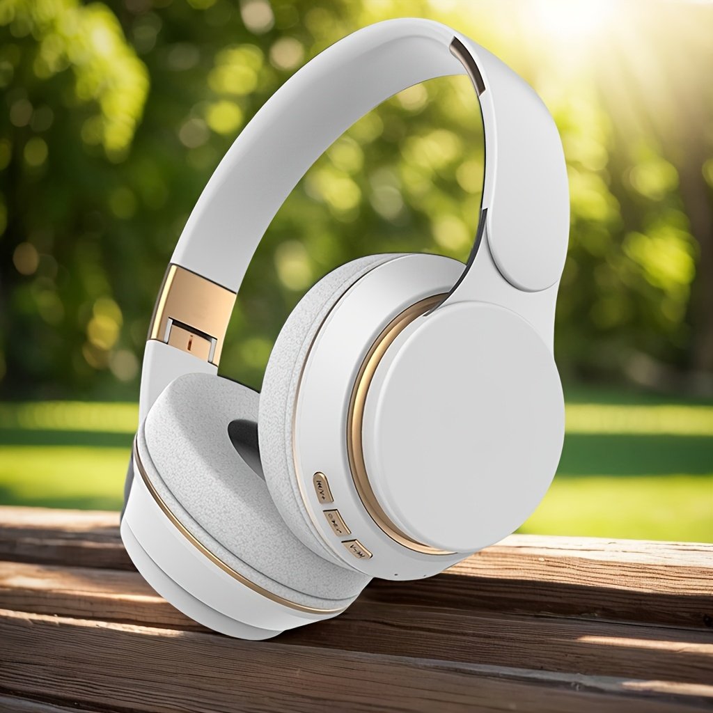 STONEGO 1pc Wireless Foldable Headphones, Comfortable for Long Time Listening, Adjustable Headband Design for Traveling, Working And Gaming - High-Quality Sound, Rechargeable Battery, Long Battery Life for Daily Use. - Image 15
