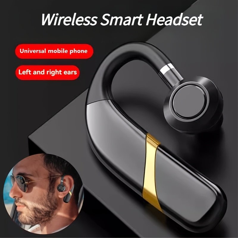 Wireless Headphones with Microphone, Office Wireless Headphones, Truck Driver Headphones, with ENC Noise Reduction, Business Wireless Headphones, Button Answer/End, Sports Running Headphones, Work Music Headphones, Car Wireless Headphones - Image 3