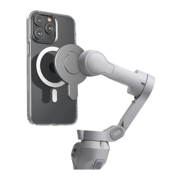 Aluminum Alloy Magnetic Phone Mount for DJI Gimbal, Compatible with OM4/OM4 SE/OM5/OM6, Secure Smartphone Attachment Accessory - Image 11