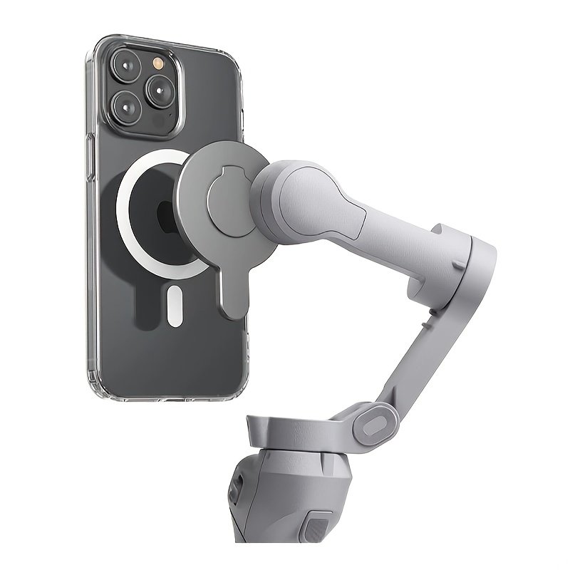 Aluminum Alloy Magnetic Phone Mount for DJI Gimbal, Compatible with OM4/OM4 SE/OM5/OM6, Secure Smartphone Attachment Accessory - Image 11