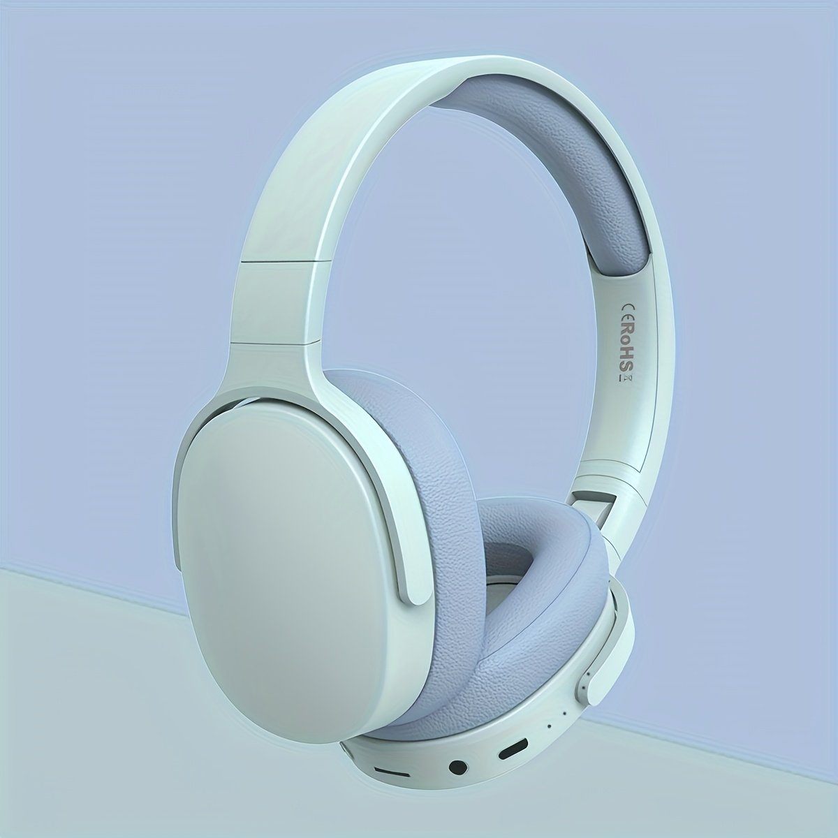 Versatile Wireless Earphones with 3.5mm AUX - Foldable, Comfort-Fit Design for DJs, Tablets, PCs, TVs & Travel | Wireless Connectivity, Volume Control - Image 4