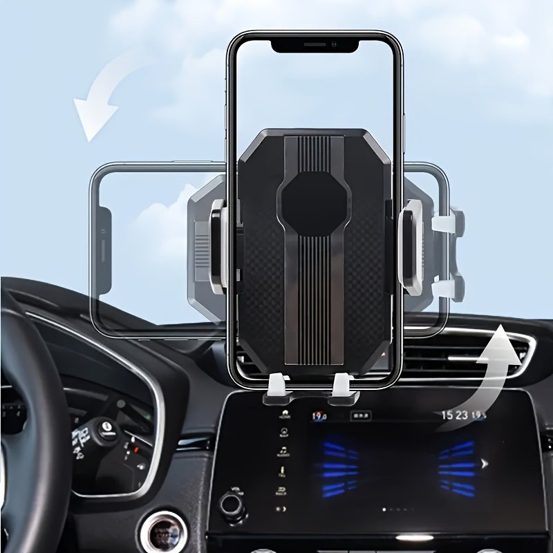360° Rotatable Car Phone Holder – Adjustable Arm, Vibration-Proof Grip, Heavy-Duty Truck Mount, Washable Sticky Base, ABS Material, Waterproof Multi-Joint Angle Adjustment - Image 9
