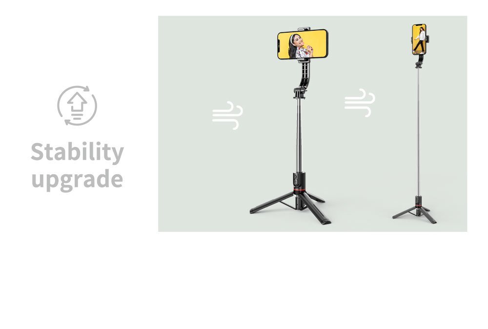 Portable 44-inch Selfie Stick Mobile Phone Tripod with Wireless Remote Control Expandable Smartphone Tripod Holder 360 Degree Rotation for iPhone 13 12 11 pro Xs Max Xr X 8 7 6 Plus, for Android for SamSung Smartphones - Image 13