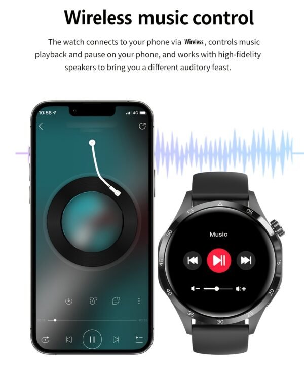 2024 GT4 Pro Smartwatch for Men and Women - 1.53-inch AMOLED HD Screen, 360x360 Resolution, Wireless Calling, NFC, USB Charging, Wireless 5.0, New, Smartwatch, Paearofero - Image 19