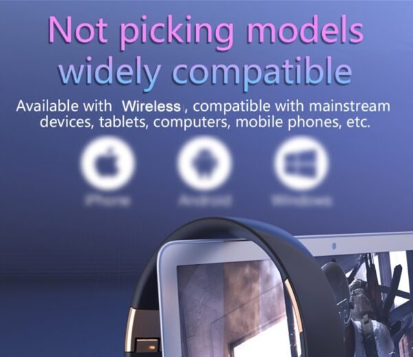 Wireless Headphones, Foldable Design, Compatible With Computers And Mobile Phones - Image 25