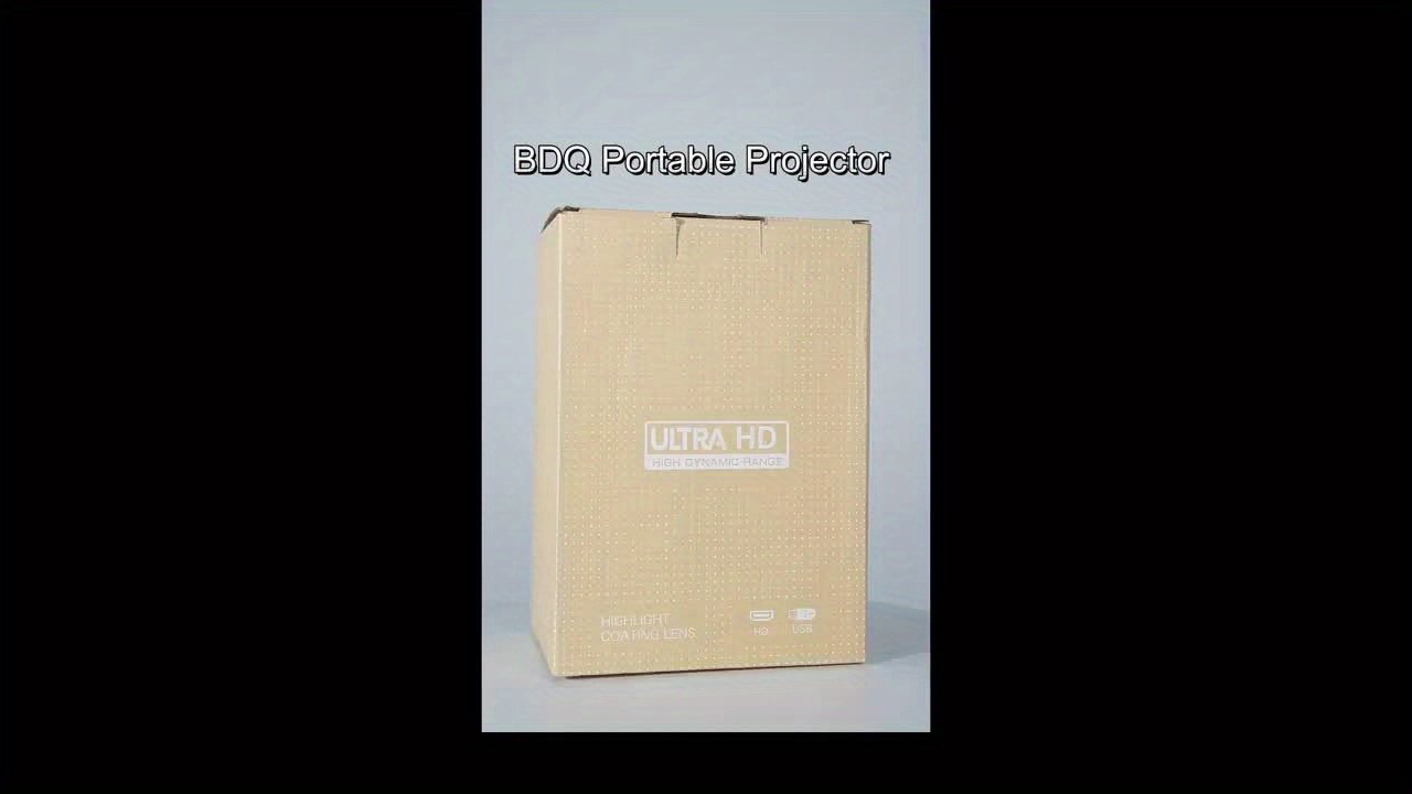 W WUDUNG HY300 PRO Portable Mini Projector 4K Androi 11-1080p*720P Portable Wireless Home Theater 180° Projection Angle Adjustable. - Image 8