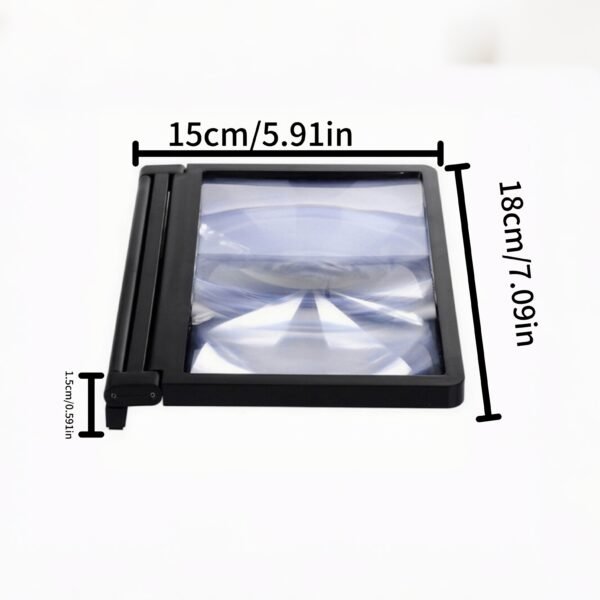 1pc Foldable Phone Stand with Amplifier, 3D HD Large Screen Display, Ergonomic Design for Comfortable Viewing, Reduces Eye Strain, Suitable for Movies, Videos, TV Shows, Gaming, Compatible with Most Smartphones - No Battery Required - Image 5