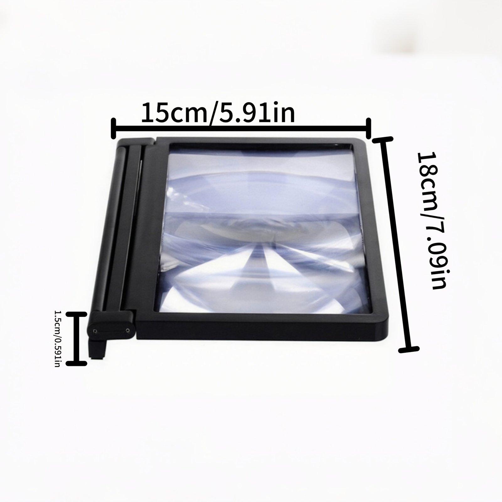 1pc Foldable Phone Stand with Amplifier, 3D HD Large Screen Display, Ergonomic Design for Comfortable Viewing, Reduces Eye Strain, Suitable for Movies, Videos, TV Shows, Gaming, Compatible with Most Smartphones - No Battery Required - Image 5