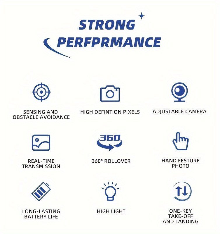 GD95 Brushless Motor Drone with Dual HD Cameras - Anti-Shake ESC, 360° Obstacle Avoidance, Hover Function, 120° Wide Angle Lens, 2.4GHz Signal, 100m Remote Control, 2000mAh Battery - Includes Spare Propeller, Storage Bag & Protective Cover - Image 14