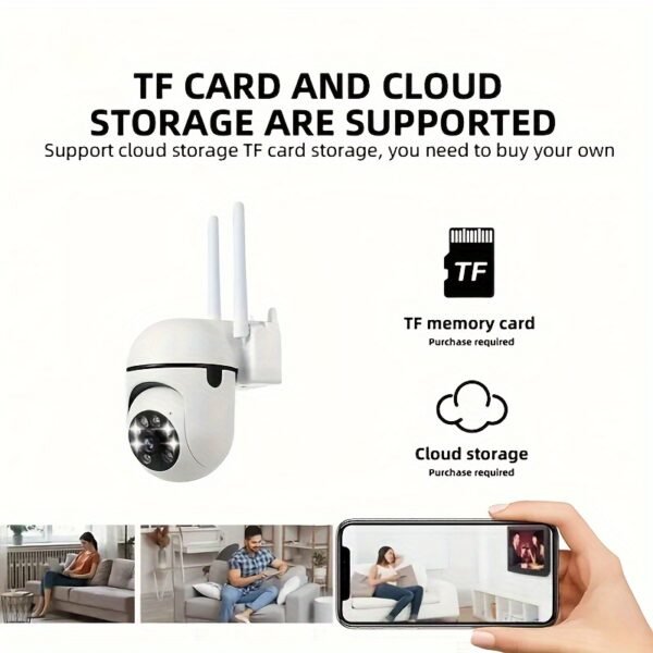 JOOAN 1080P HD Security Camera with Full-Color Night Vision, Two-Way Audio & Motion Detection - Easy Setup WiFi & USB Powered, 2.4G WiFi, AP Hotspot, JOAN - Image 11