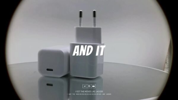TIENSUN 20W PD Fast Charging USB-C Wall Adapter, European Standard Plug - Sleek White Travel Power Supply for iPhone 15 & for iPad, Quick Charge with Type-C Connector - Image 8