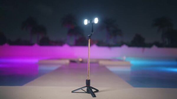 1pc Selfie Stick With Two Fill Light, Selfie Stick With Upgraded Tripod, Extra Long 45 Inch Flexible Phone Tripod With Detachable Remote Compatible With IPhone 14/14 Pro/13/13 Pro/12/12 Pro/11/11 Pro/XS Max/XS/XR/X/8/7 And Android Smartphones - Image 8