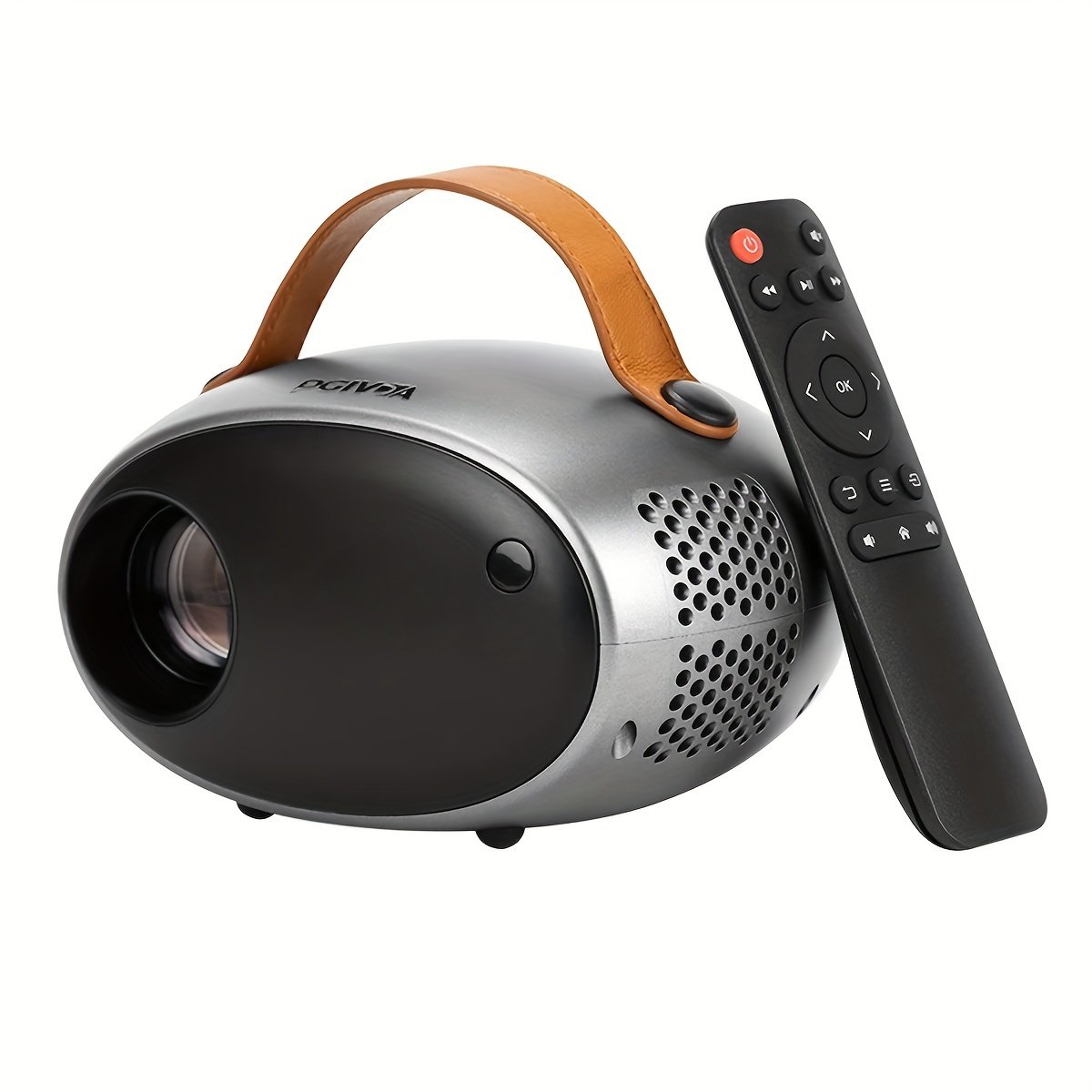 PGIVDA Portable Portable Projector 7500 Lumens, Movie Projector Support 1080P, Wireless Compatible With Smartphone Of Same Screen - Image 4