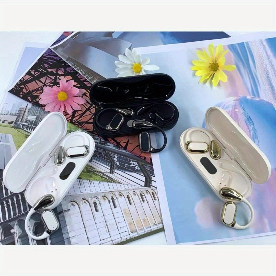 2024 NEW Style True Wireless On-Ear Sleeping Comfortable Headset Music Couples Earbuds TWS HIFI Dolby Bass ACC Stereo HD Calling Earphones for Android & Iphone Cellphone Sports Earpieces Smart Headphones - Image 11