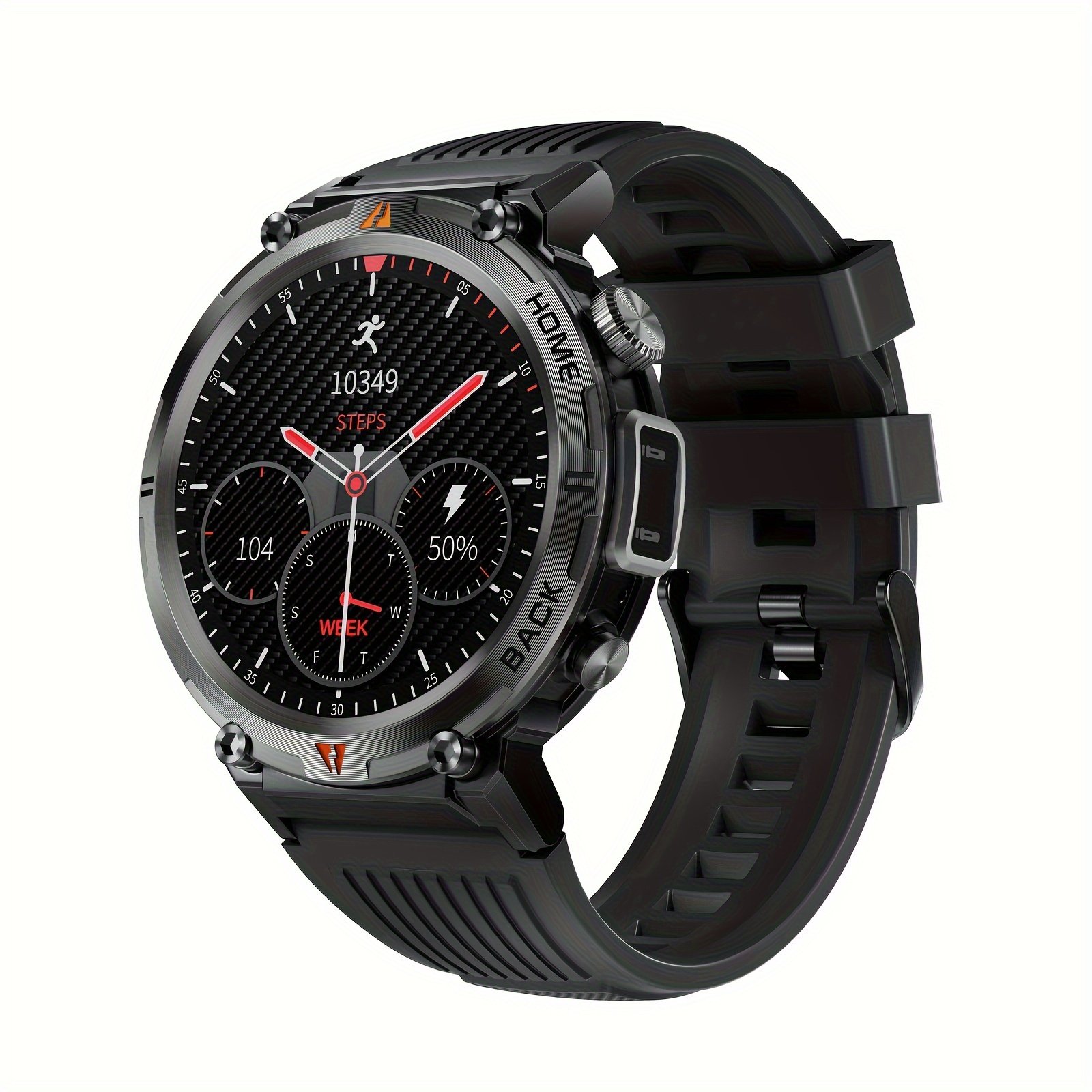JELLOO Sports Smart Watch With LED Lighting For Men, With Wireless Call Making Function(Answer/Make Calls), 3.68cm HD Smart Watch Smartwatch For Android & IPhone Phone - Image 11