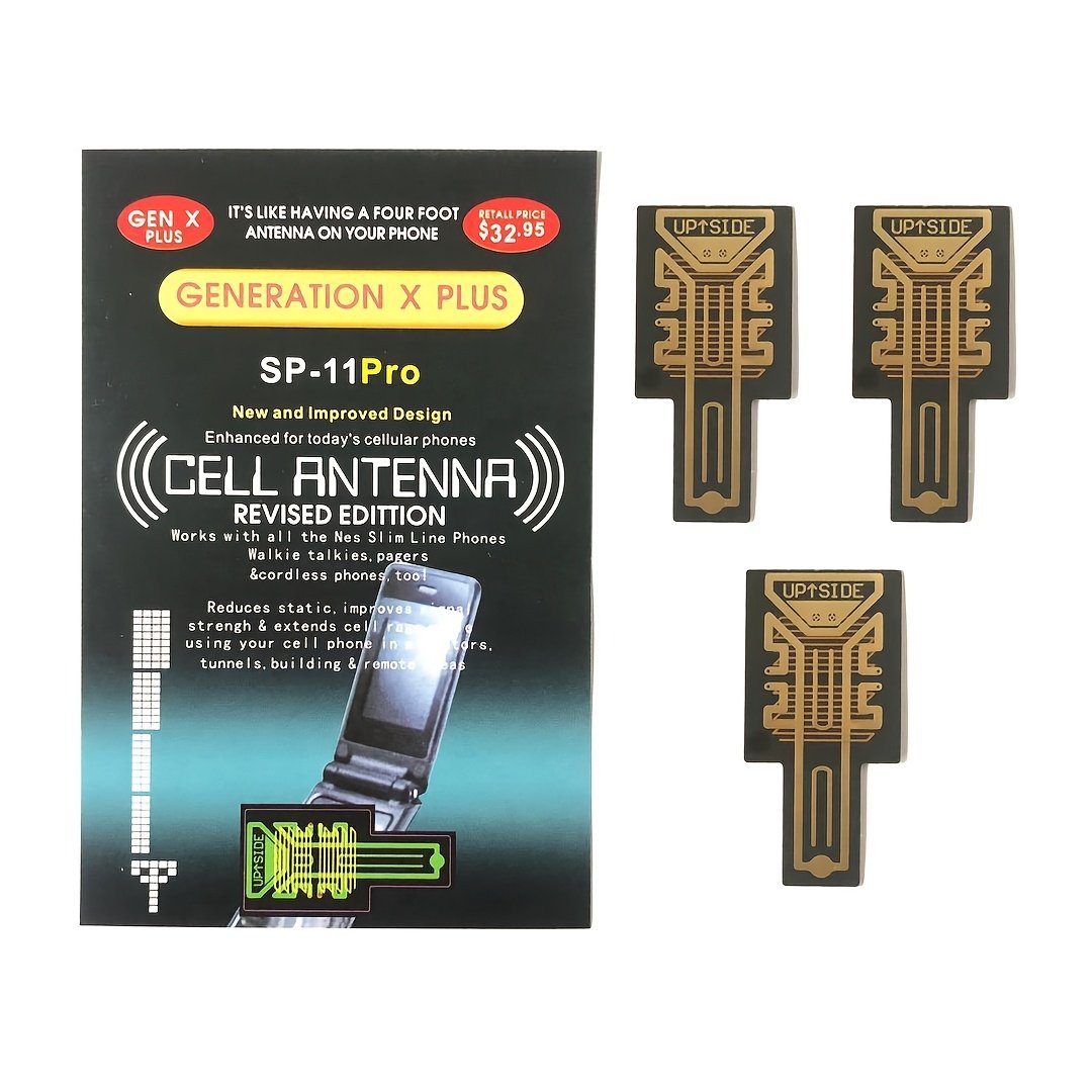 Mobile Phone Signal Sticker Download Speed Enhancement Sticker Carbon Ink PVC Line, Network Signal Auxiliary Enhancement Sticker, Easy to Install No Battery 1/3/6/10pcs - Image 6