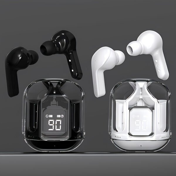 Wireless Sports Earphones with Noise Cancelling Microphone, High Fidelity Sound, Long Standby, Fast Charging Case, Wireless Connectivity - Non-