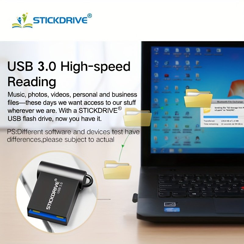 STICKDRIVE MINI USB 3.0 Flash Drive 16GB 32GB 64GB 128GB PENDRIVE Disk Memory For Key Ring - Image 10