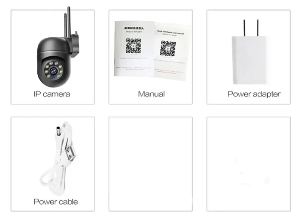 2.4/5G WiFi IP Camera Wireless Security Surveillance Camera Two way audio PTZ Move To Follow Security Protection Cameras Home - Image 23