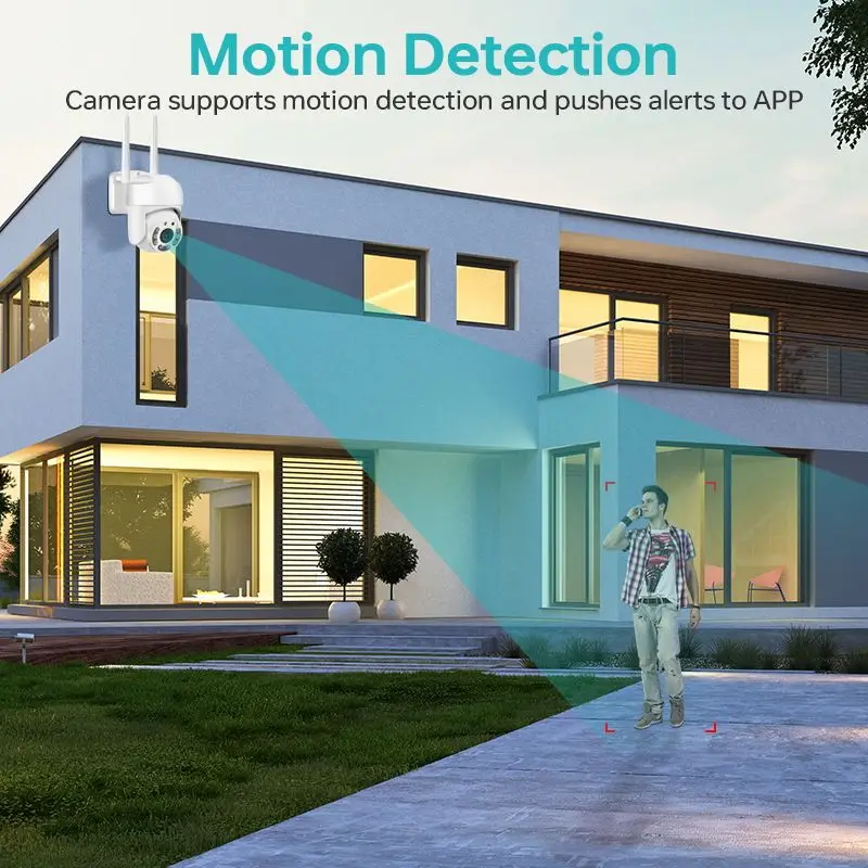 2MP WiFi Smart CCTV Outdoor Wireless Video Surveillance PTZ Camera Yiiot 360 IP Home CCTV Network Security WiFi Camera - Image 8