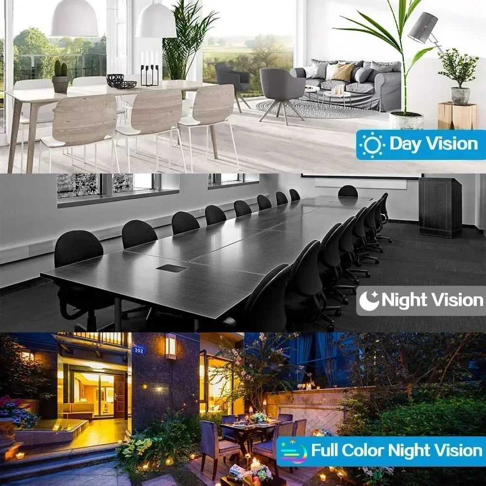 2.4/5G WiFi IP Camera Wireless Security Surveillance Camera Two way audio PTZ Move To Follow Security Protection Cameras Home - Image 3