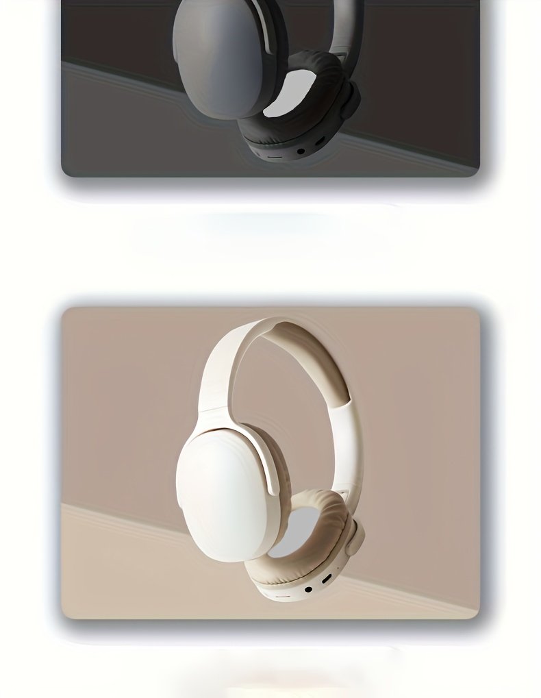 Versatile Wireless Earphones with 3.5mm AUX - Foldable, Comfort-Fit Design for DJs, Tablets, PCs, TVs & Travel | Wireless Connectivity, Volume Control - Image 21