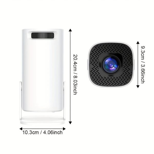 Projector P30 Mini Home Wall Projection 4K Ultra HD Projector Dual WIFI Wireless Portable Projector - Image 2