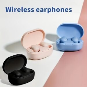 New Wireless Headphones, Stereo Earbuds, Mini Sports Earphones, Compact And Portable, In-Ear Headphones, High-Fidelity Stereo Wireless Headphones, Gaming Headphones, Suitable for Sports, Cycling, Etc., Highly Recommended As Gifts for Both Men And Women Du