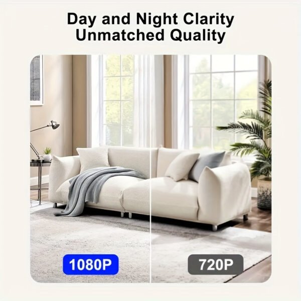 WJG 5G WiFi Smart Light Bulb Camera - E27 Fit, 360° Rotation, Auto-Tracking, Panoramic View, Wireless PTZ, Infrared Night Vision, Motion Detection, Two-Way Audio, Easy Setup - Image 8