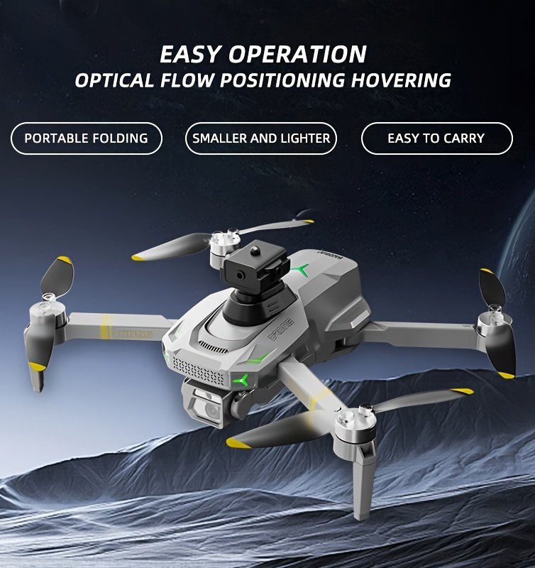 GD95 Brushless Motor Drone with Dual HD Cameras - Anti-Shake ESC, 360° Obstacle Avoidance, Hover Function, 120° Wide Angle Lens, 2.4GHz Signal, 100m Remote Control, 2000mAh Battery - Includes Spare Propeller, Storage Bag & Protective Cover - Image 17