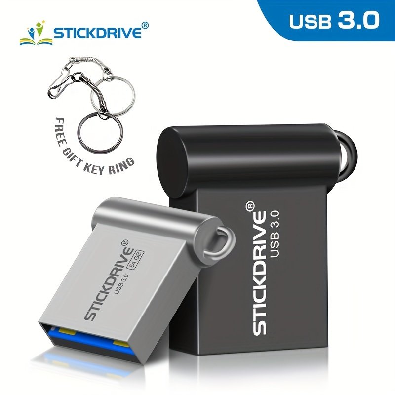 STICKDRIVE MINI USB 3.0 Flash Drive 16GB 32GB 64GB 128GB PENDRIVE Disk Memory For Key Ring - Image 8
