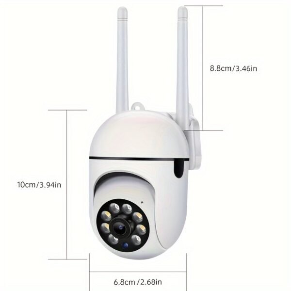 JOOAN 1080P HD Security Camera with Full-Color Night Vision, Two-Way Audio & Motion Detection - Easy Setup WiFi & USB Powered, 2.4G WiFi, AP Hotspot, JOAN - Image 3