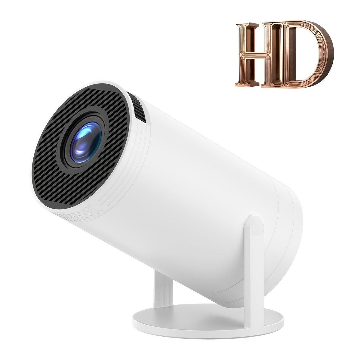 XYA Projector with WiFi6 & Wireless5.2, Portable Projector Supports 1080P video decoding Max 3.3 meter Display Zoom, 180 Rotatable Movie Video Home Theater Projector Compatible with USB/Phone/Laptop - Image 9