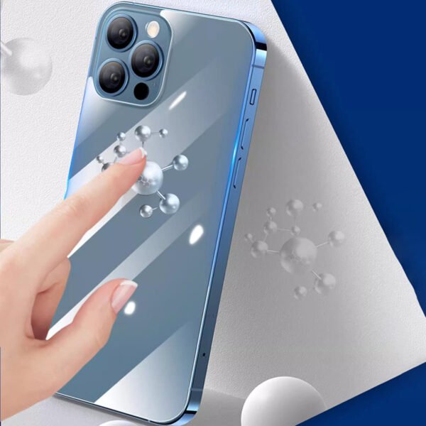 2-Pack Tempered Glass Screen Protector and Back Cover for Apple iPhone Series, HD Clear, Scratch-Resistant, Easy Installation Kit Included - Image 3